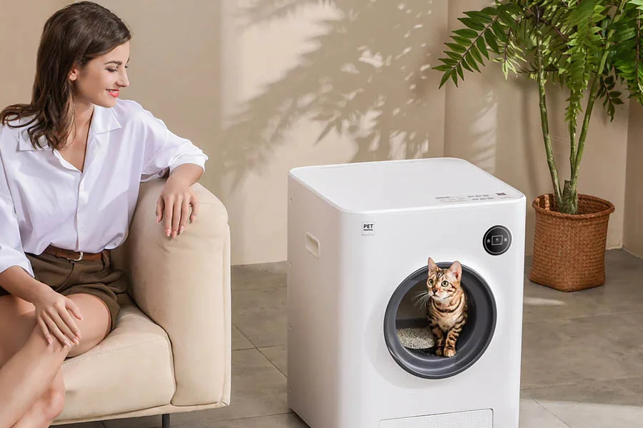 odorless cat litter box