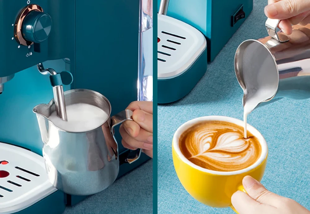 coffee machine with grinder and espresso